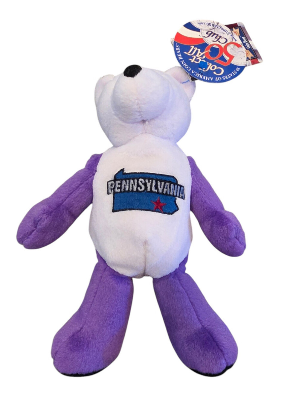 Pennsylvania #2 Limited Treasures Coin Bear 50 States of America Bears NWT